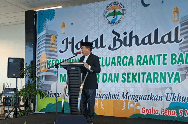 Prof Abdul Pirol di HBH KKRB Makassar, Minggu 5 Mei 2024.