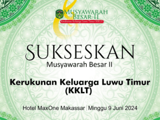 Sejumlah Figur Dianggap Potensial Nahkodai Kerukunan Keluarga Luwu Timur (KKLT)