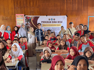 Gelar NutriCare, Mahasiswa FKM Unhas Edukasi Gizi Sehat Anak Sekolah