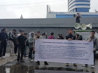 Mahasiswa Geruduk Kejati dan DPRD Sulsel, Tuntut Audit Kerja Sama Pemkab Lutim–IHIP