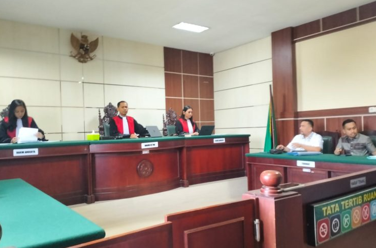 Persidangan di Kejari Malili