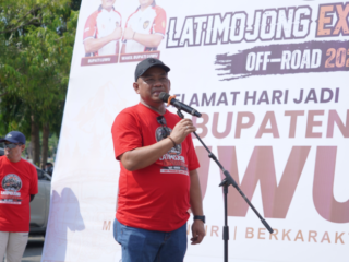 Lepas 100 Offroader, Bupati Luwu Ajak Peserta Jaga Alam dan Dukung UMKM