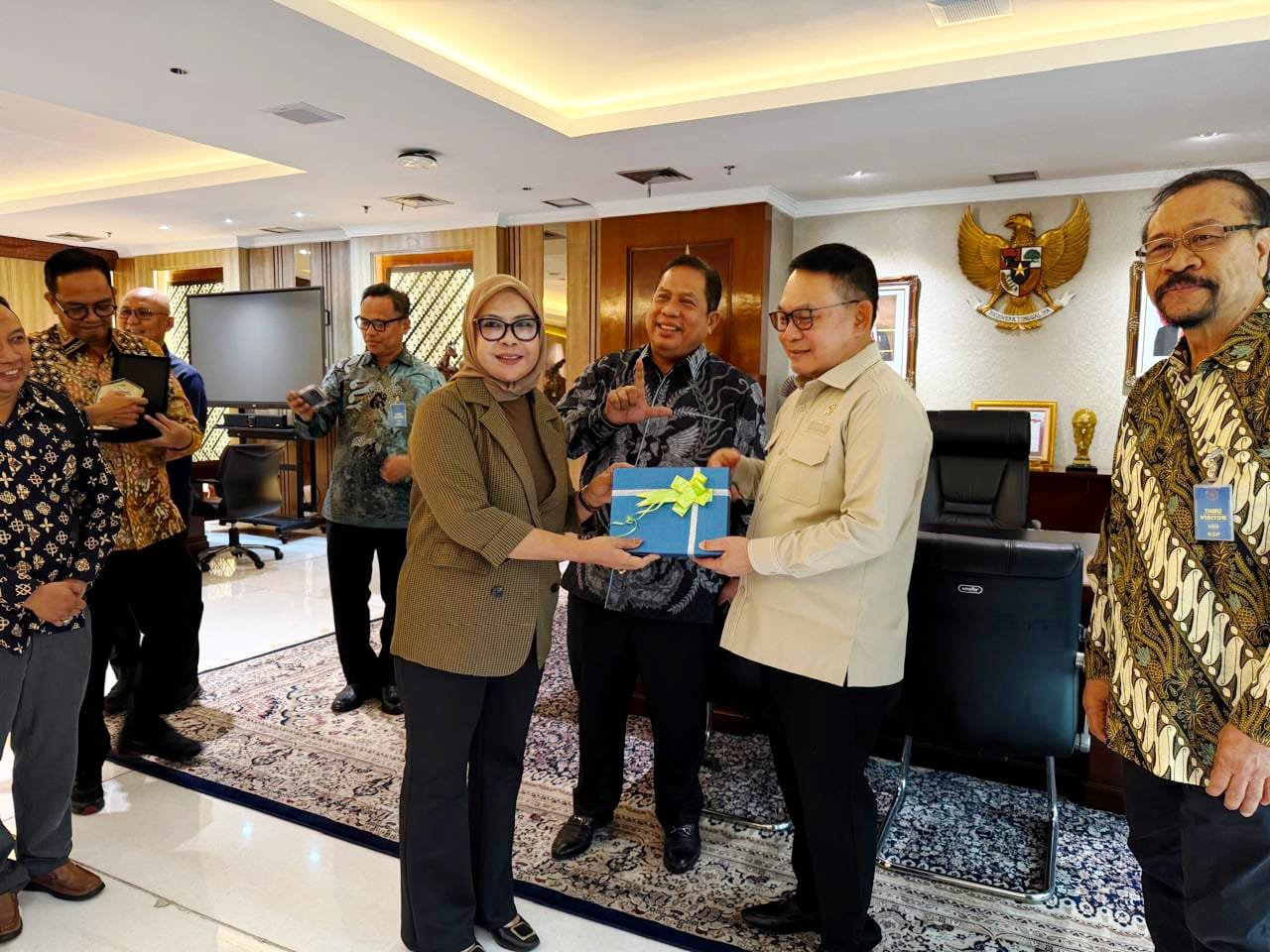 Audiensi BPP DOB Provinsi Luwu Raya dengan KSP Jenderal Purn Dudung Abdurachman