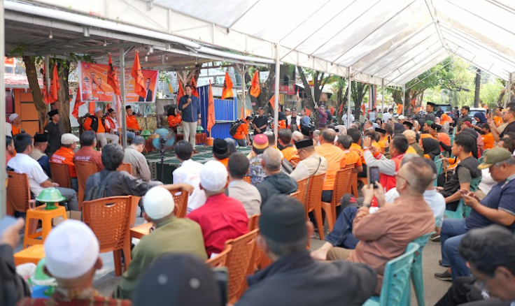 Tokoh Senior Luwu Raya dr Abu Bakar Malinta Hadiri Silaturahmi Gerakan Rakyat Bersama Anies Baswedan di Makassar
